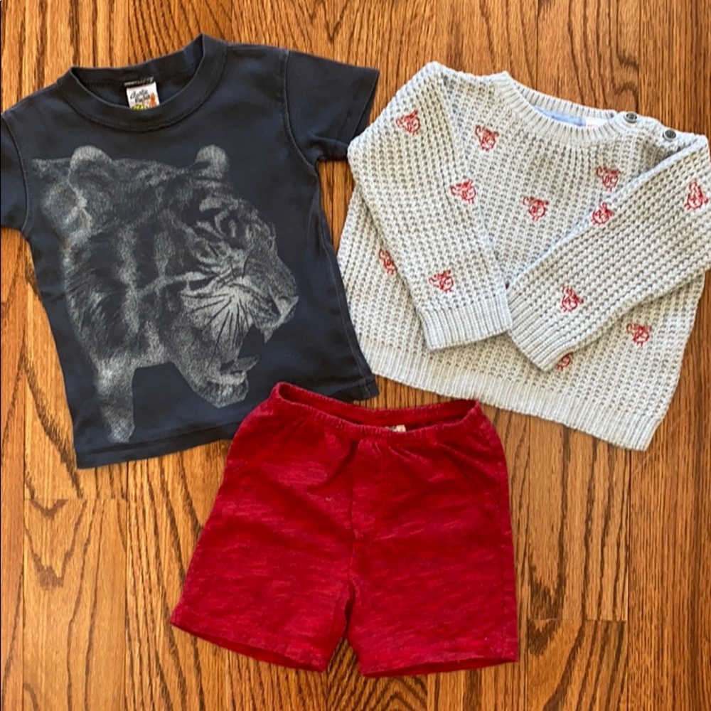 Charlie Rocket T-Shirt and Shorts Set